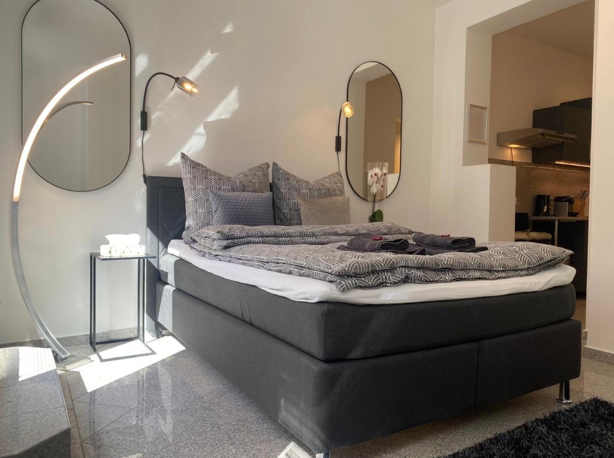 Stilvolles, Neues Apartment Mit Balkon In Bamberg Eksteriør bilde